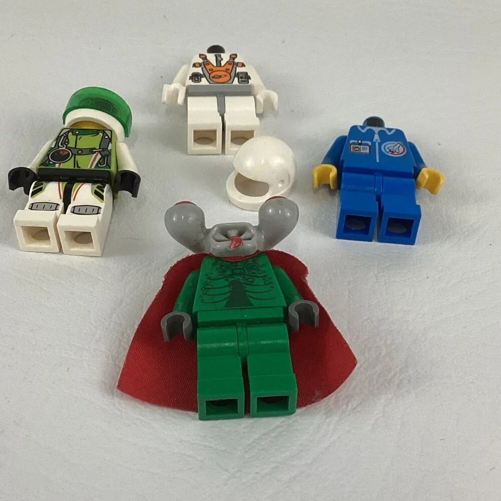 Lego World Racer Alien Snake Launch Commander Minifigure Replacement Parts Lot